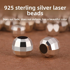 PrismGleam · 925 Sterling Faceted Beads