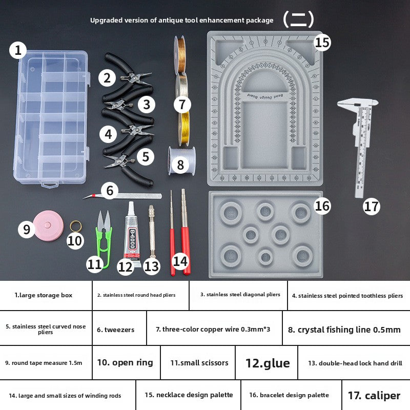 All-in-One Jewelry Making Tool Kits & Design Boards