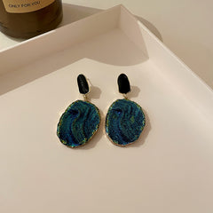 Stud earrings collection with enamel/stone cabochons, crystal accents and gold-tone settings — 43 variants — Eternal Heart Gem Earrings Collection.