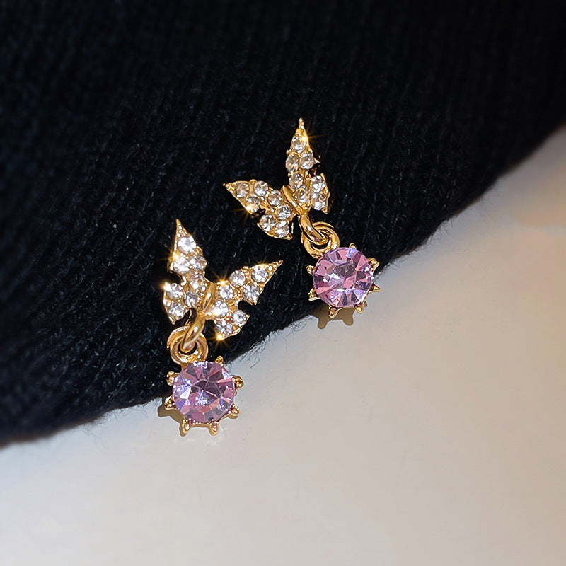 Vintage Oval Tassel Earrings Collection – Light Luxury Court Style