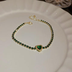 Zircon Adjustable Bracelet Series – Light Luxury & Chic Elegance