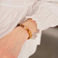 Sunset Harmony Crystal Bangle