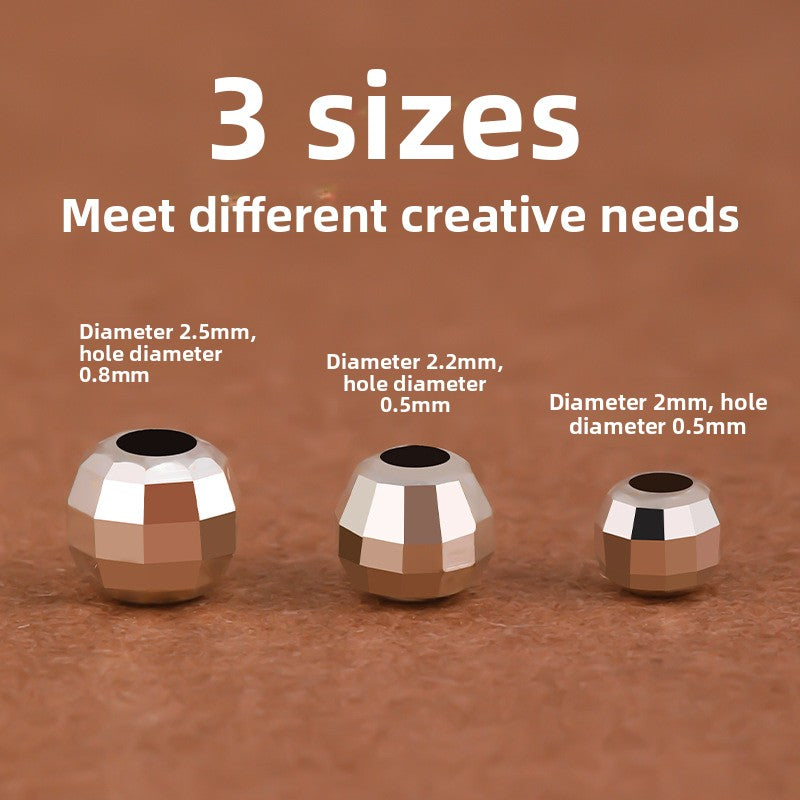 PrismGleam · 925 Sterling Faceted Beads