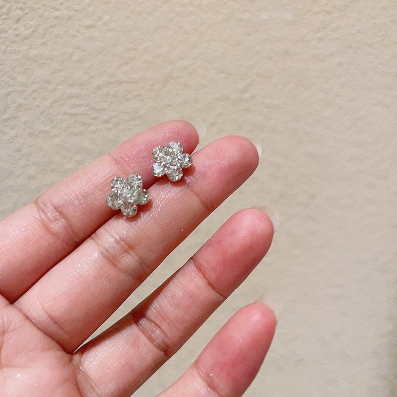 Camellia & Bow Earring Collection – Chic Light Luxury Retro Series