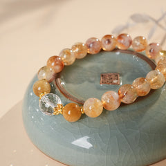 Sunset Harmony Crystal Bangle