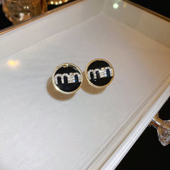 Camellia & Bow Earring Collection – Chic Light Luxury Retro Series